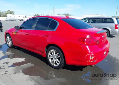2013 Infiniti G37X z USA, uszkodzony, nr VIN JN1CV6AR9DM352543